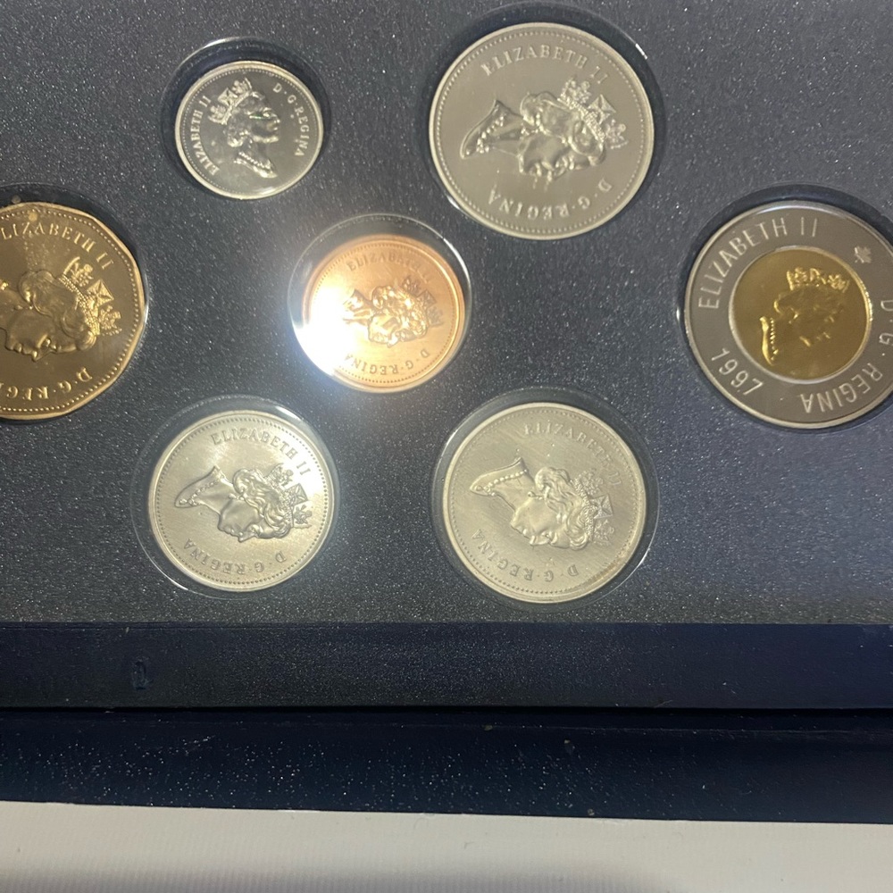 1997 CANADIAN PROOF MINT SET